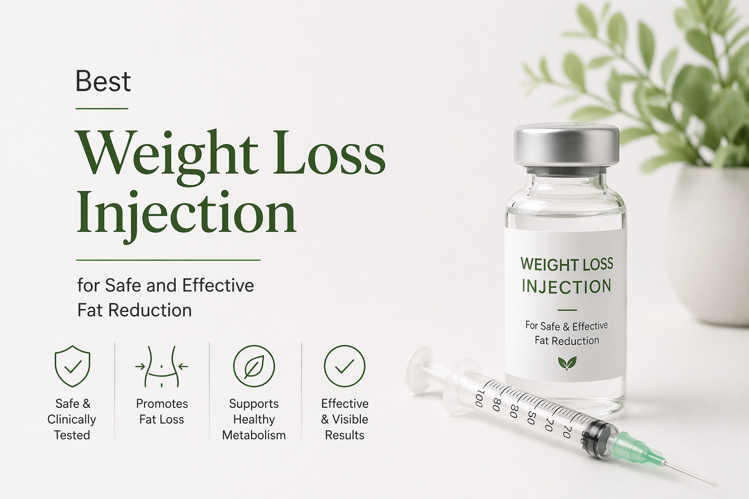 Best Weight Loss Injection for Safe and Effective Fat Reduction